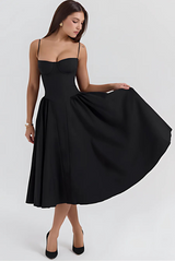 Dilly | Corset Midi Dress