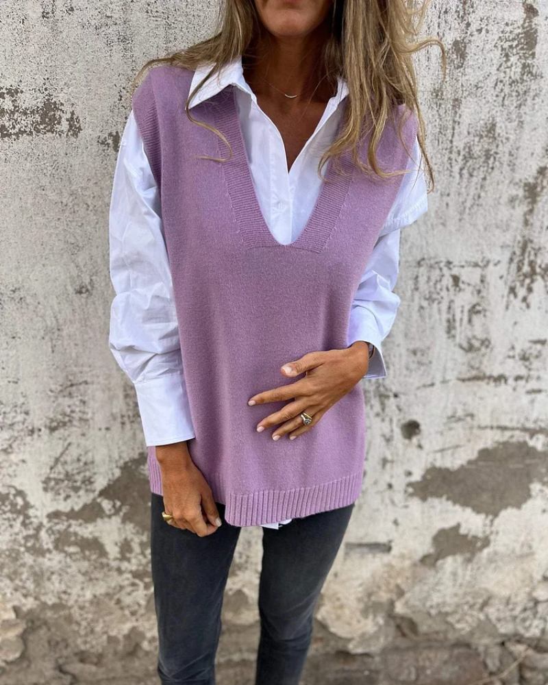 Céleste | Chic Knit Sweater Vest