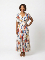 Wendi | Sleeveless Pleated Midi Dress