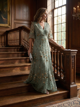 Zandra | Flowing Chiffon Maxi Dress