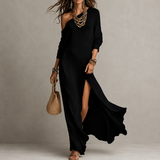 Carlene | One-Shoulder Maxi Dress