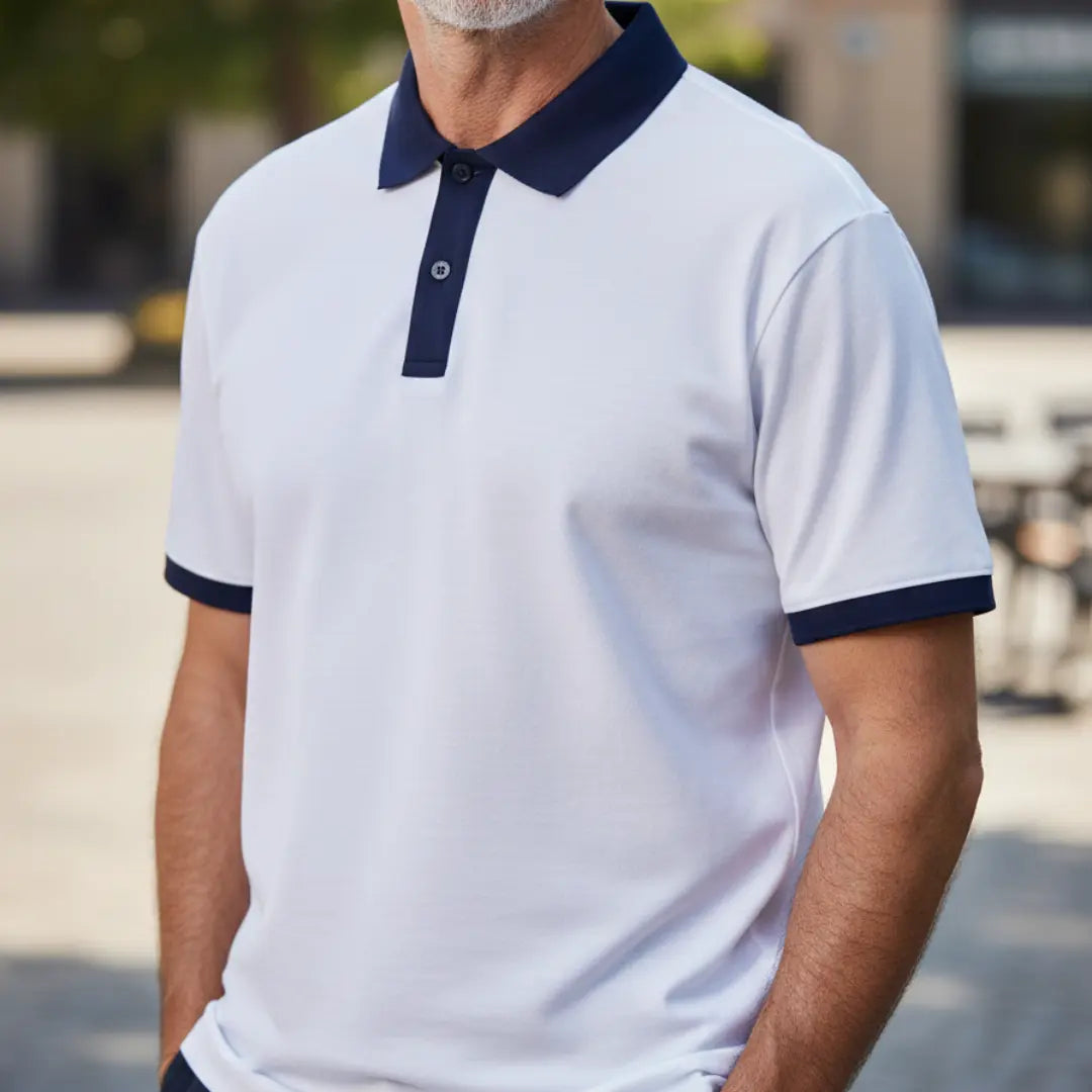 Sean | Polo Shirt Contrast Collar