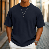 Zachariah | Waffle Knit Summer T-Shirt