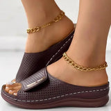 Wendy | Classic Urban Wedge Sandals
