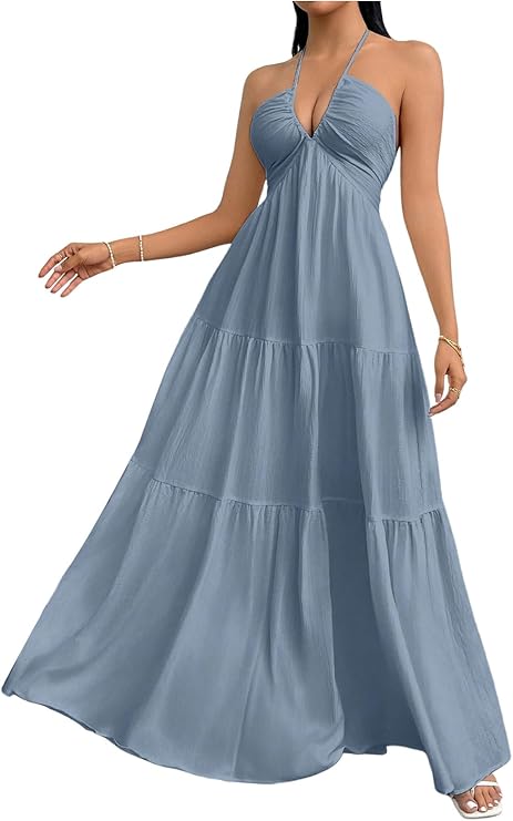 Darlene | Flowing Maxi Dress Flattering Fit