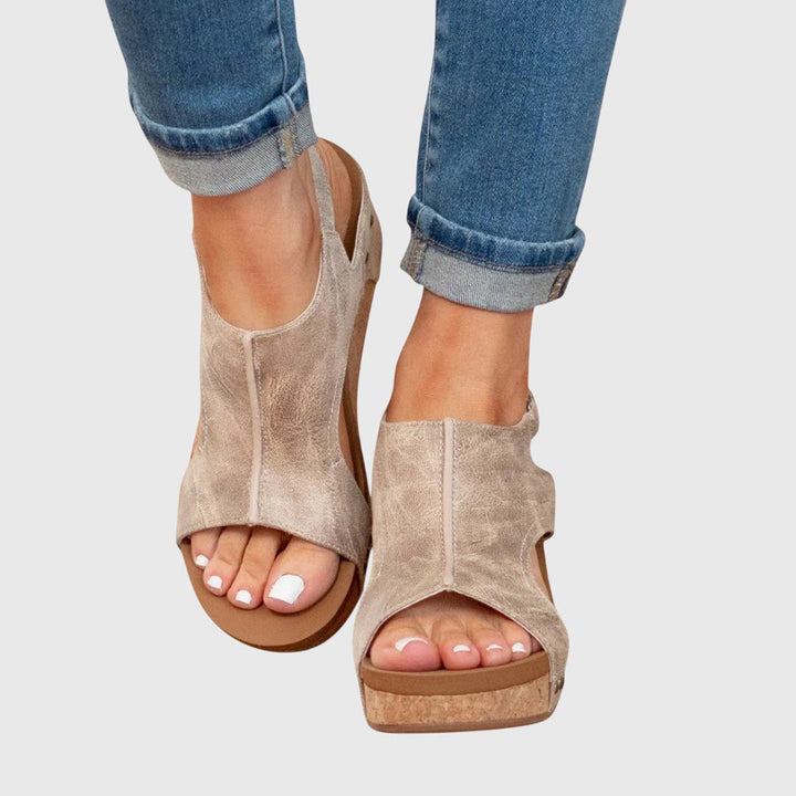 Anika | Orthopedic Wedge Sandals