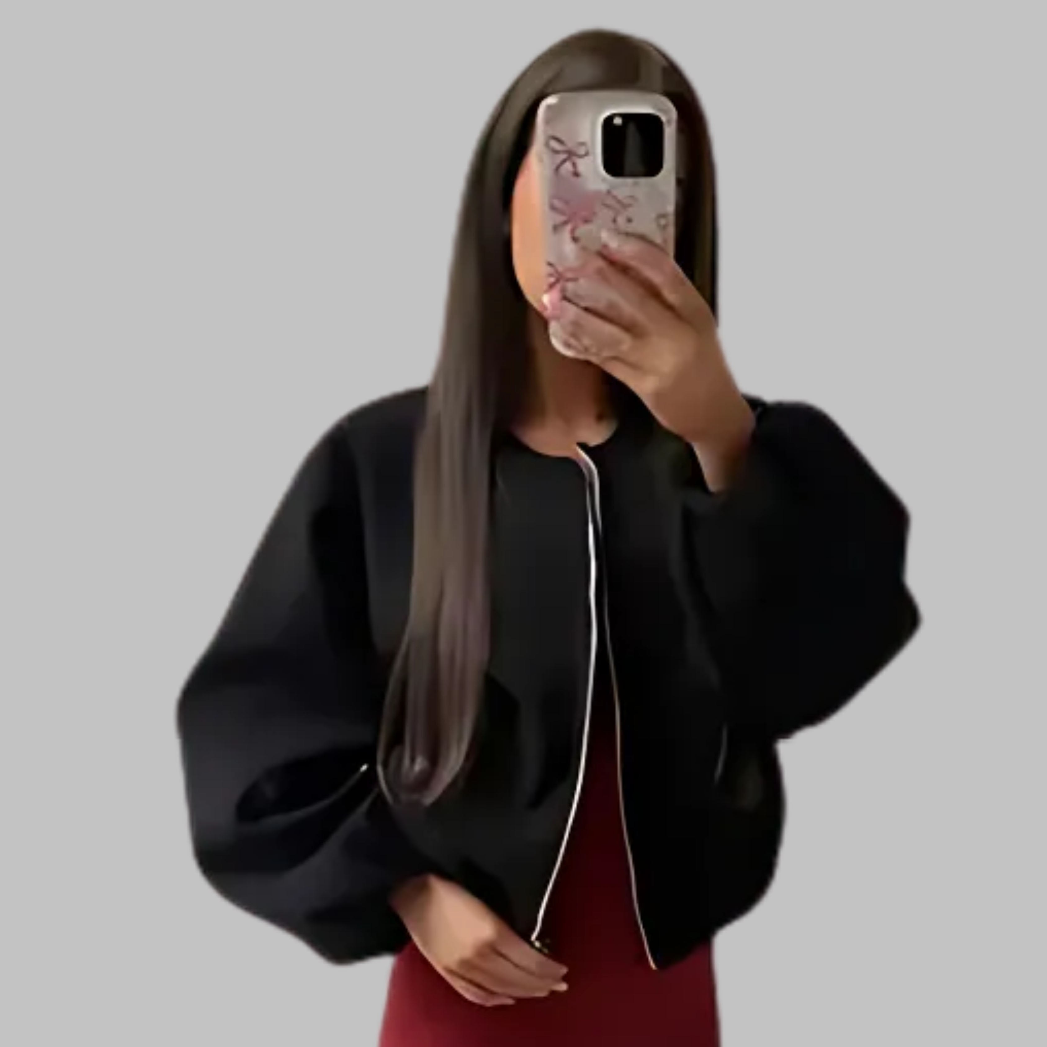 Vivienne | Cropped Zip Jacket Long Sleeve