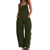 Tara | Wide Leg Overalls Jumpsuit