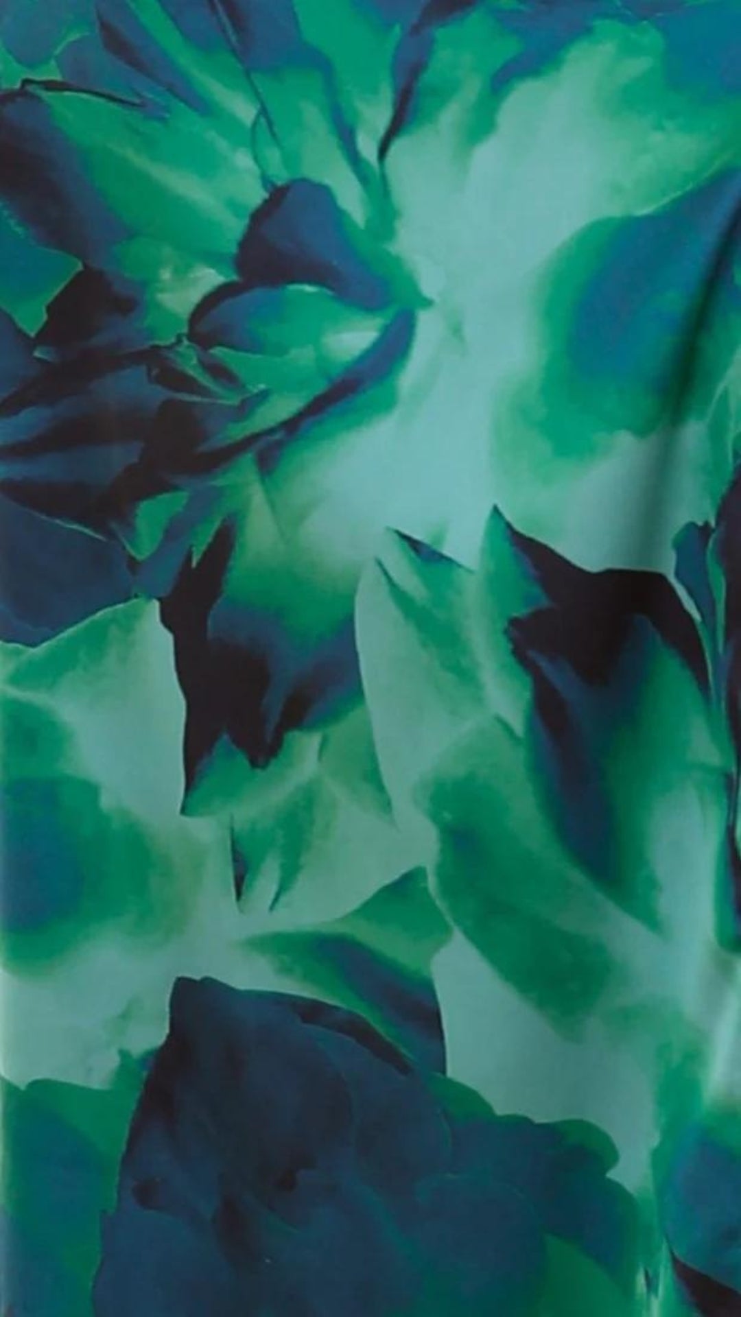 Yarrow | Green Floral Midi Dress