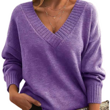 Céline | Lightweight V-Neck Everyday Sweater