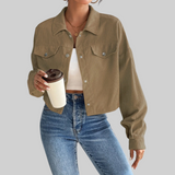 Estrella | Classic Collared Button-Front Jacket