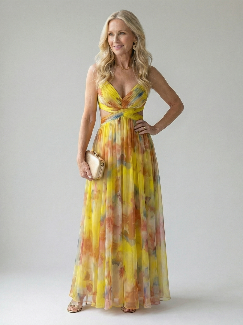 Carrie | Soft Wrap Maxi Dress