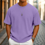 Zachariah | Waffle Knit Summer T-Shirt