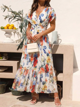Wendi | Sleeveless Pleated Midi Dress