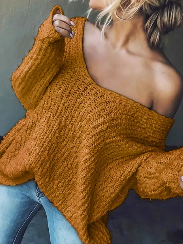 Celeste | Drop Shoulder Cozy Long Sleeve Sweater