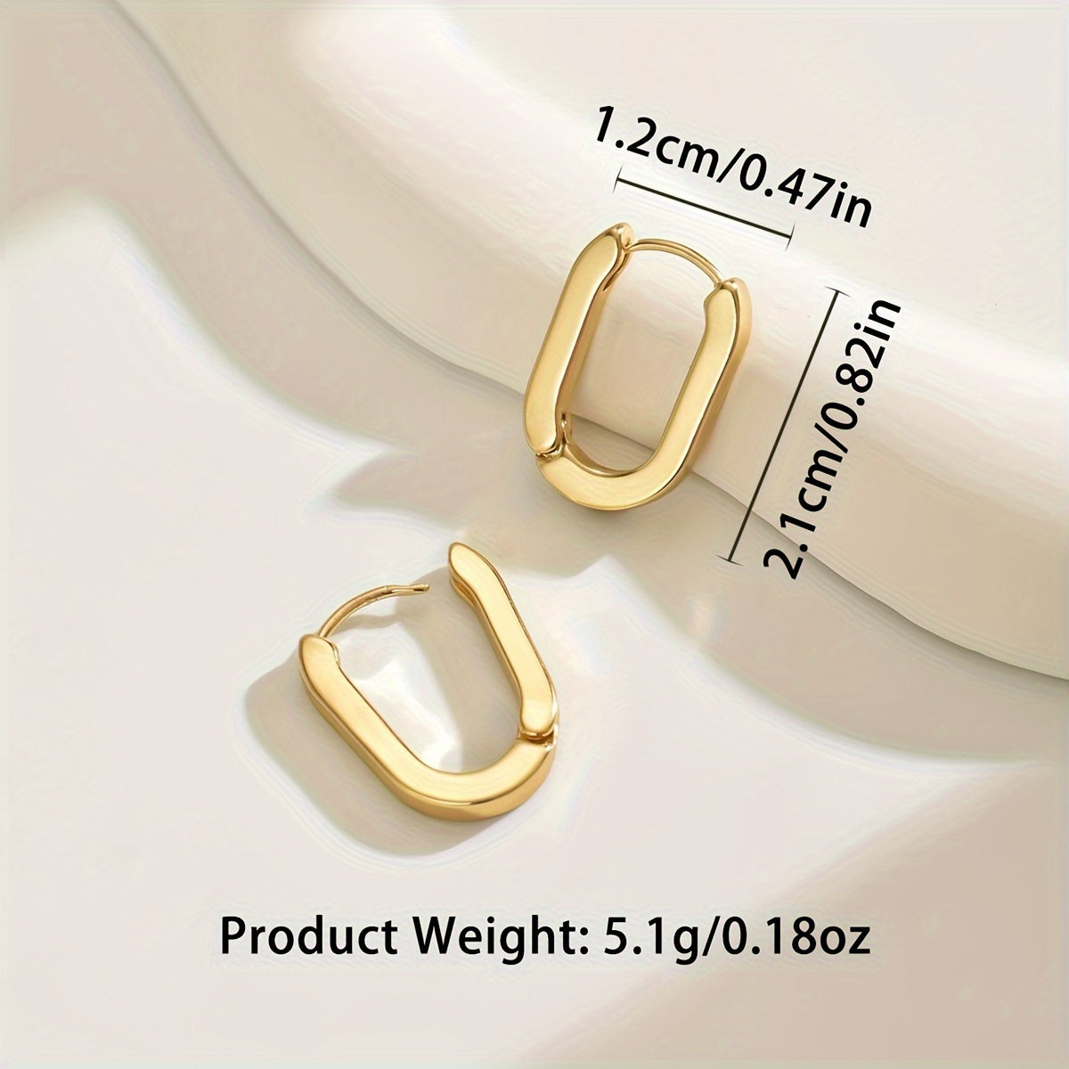 Dawn | Elegant Geometric Hoop Earrings