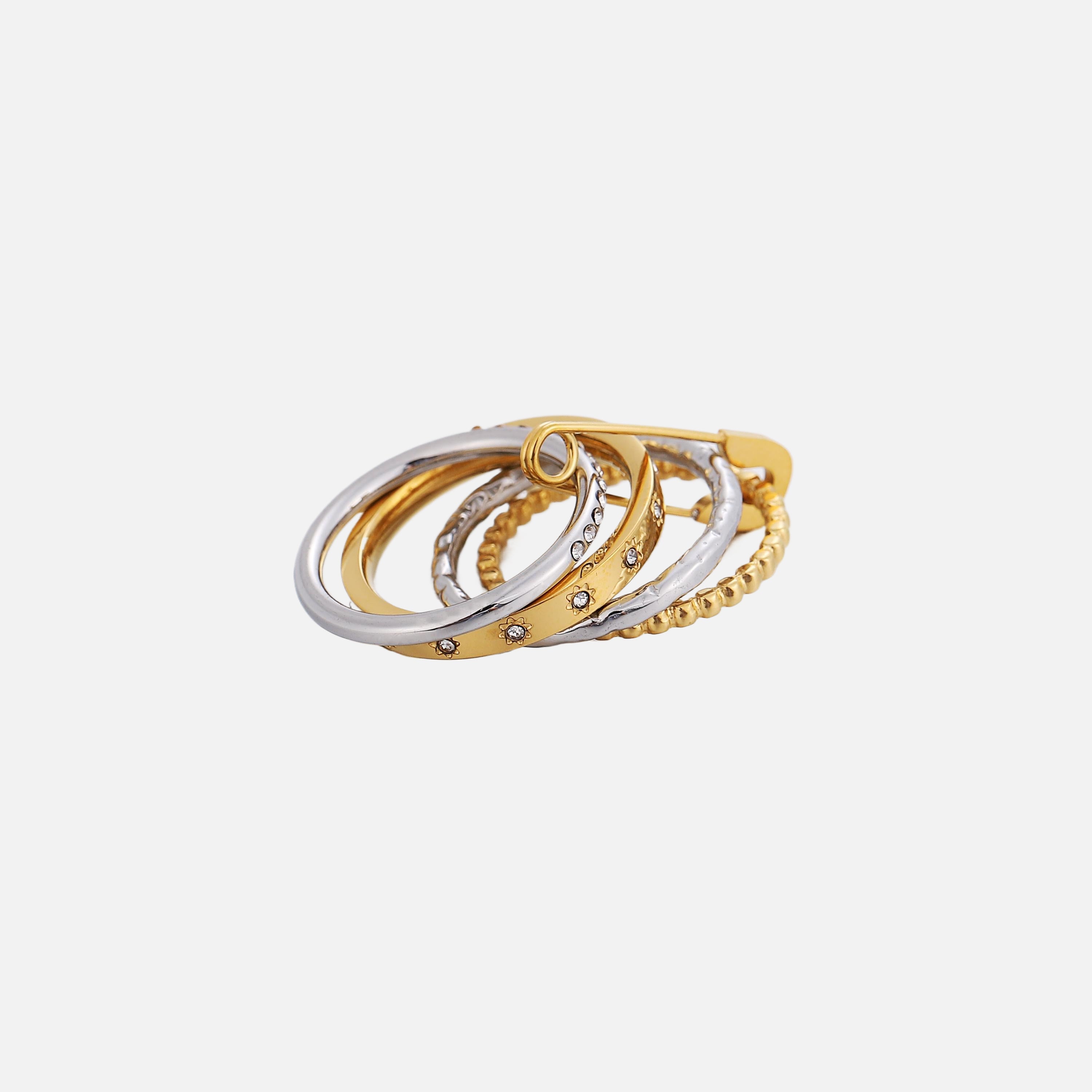 Sieglinde | Bold Stacked Ring