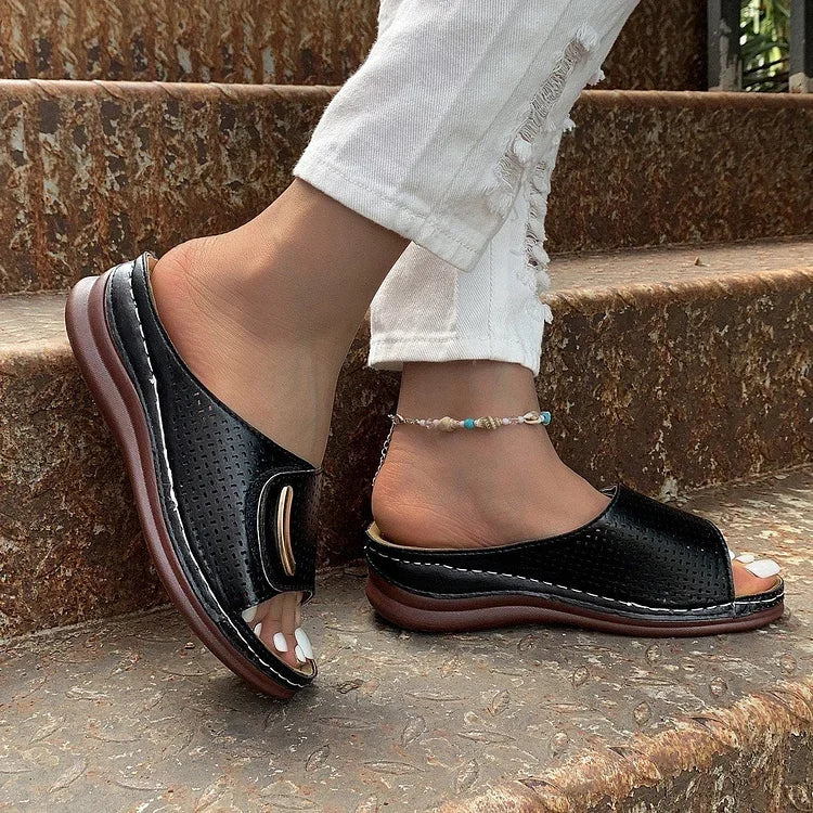 Wendy | Classic Urban Wedge Sandals