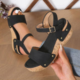 Constance | Wedge Sandal Ankle Strap