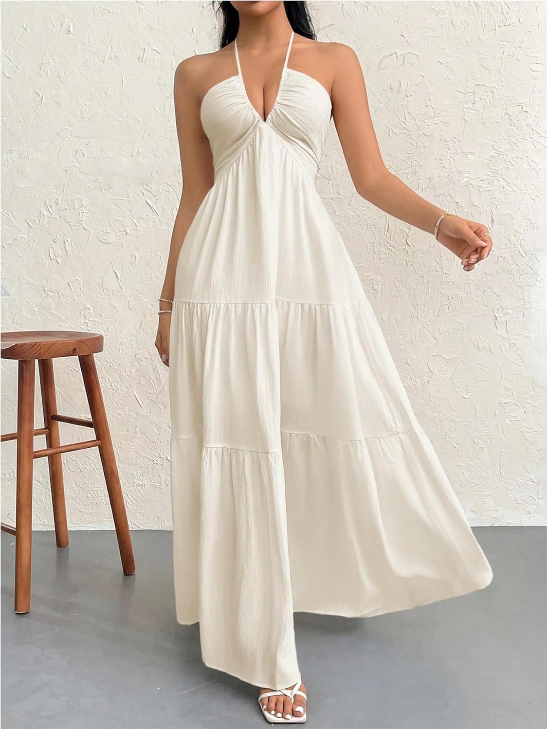 Darlene | Flowing Maxi Dress Flattering Fit