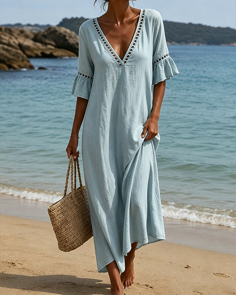 Elke | Coastal Linen Dress