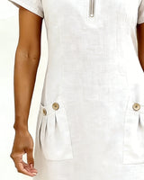 Kaitlin | Breezy Cotton-Linen Dress