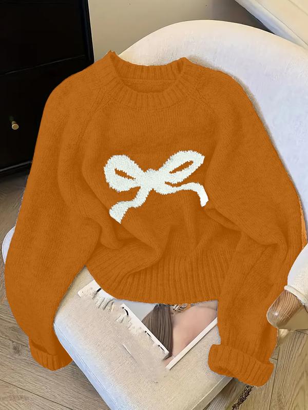 Céleste | Elegant Bow Knit Sweater