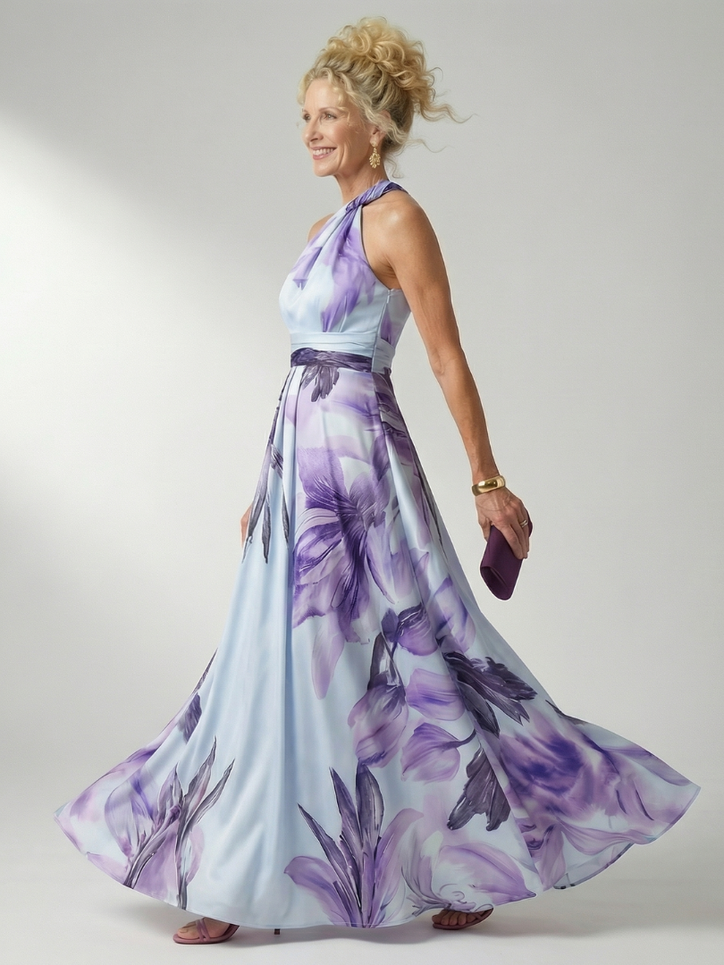Wynter | Light Floral Maxi Dress