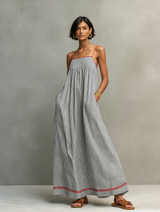 Genevra | Maxi Striped Sundress