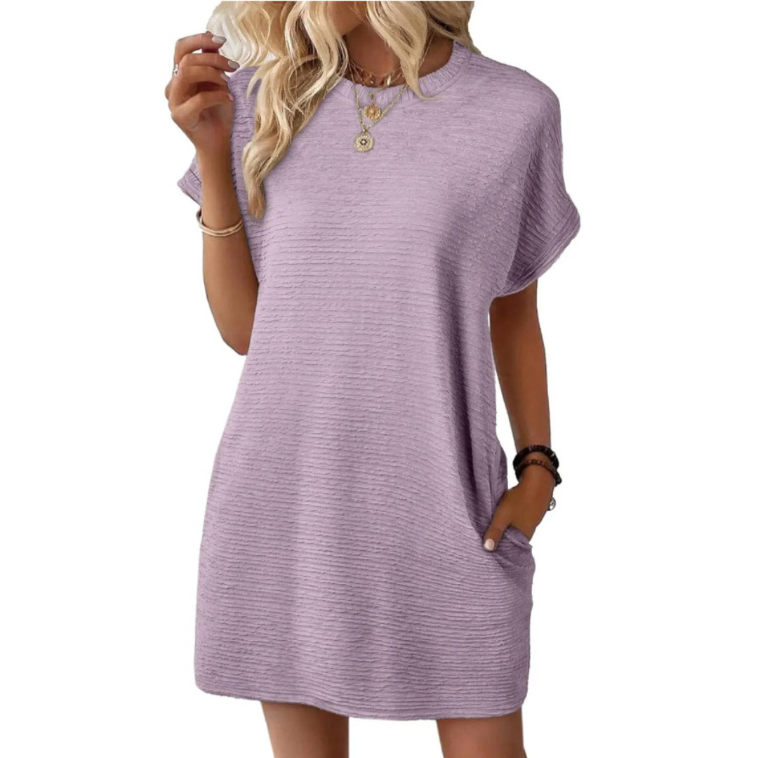 Jagger | Casual Round Neck Summer Dress