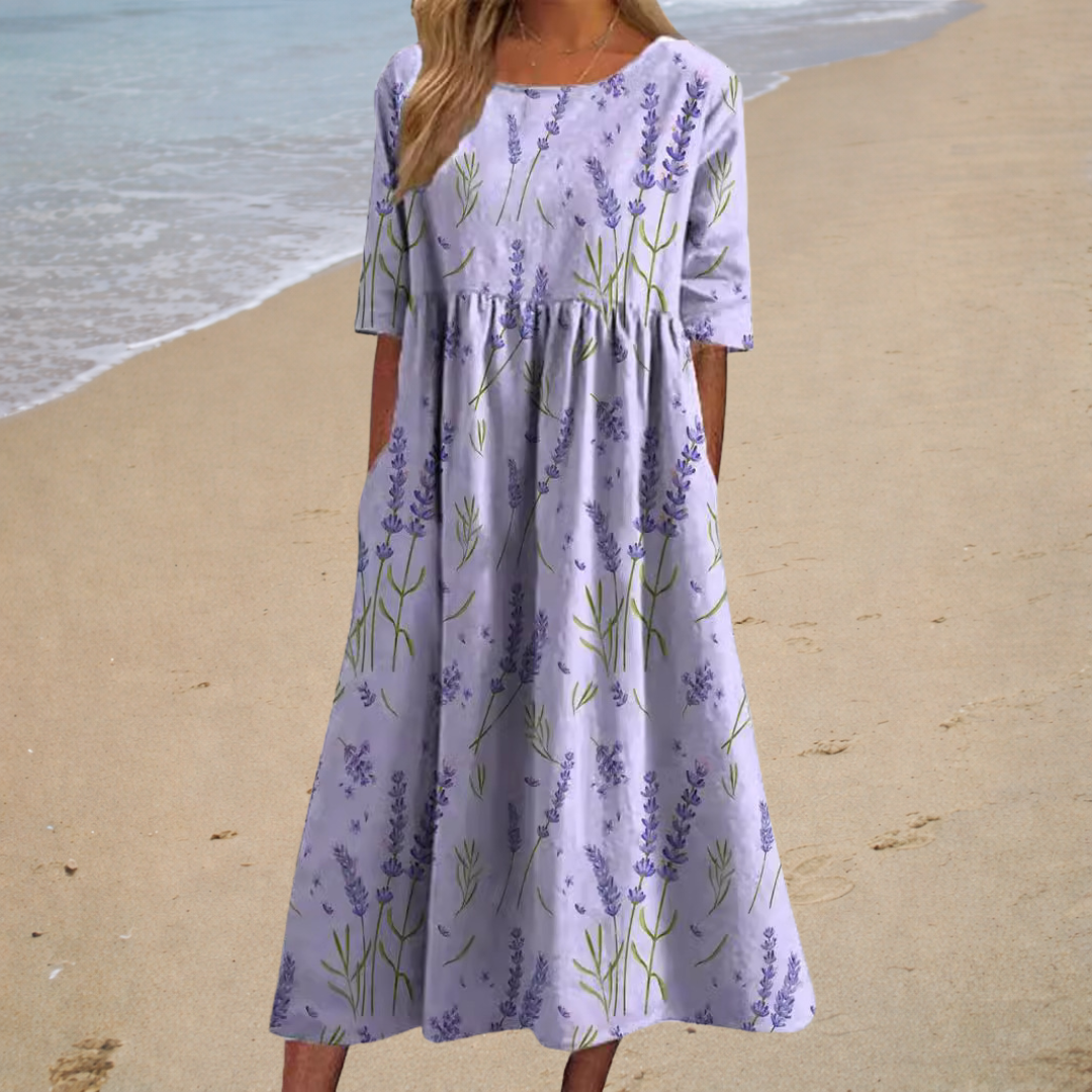 Juliette | Boho Midi Dress