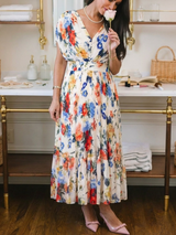 Wendi | Sleeveless Pleated Midi Dress
