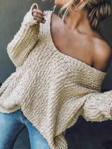 Celeste | Drop Shoulder Cozy Long Sleeve Sweater