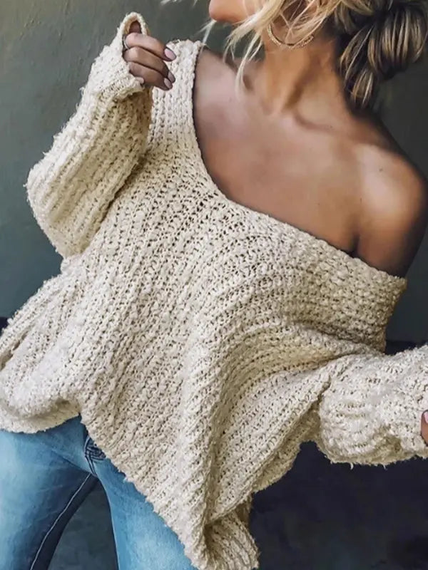Celeste | Drop Shoulder Cozy Long Sleeve Sweater