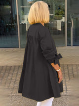 Célina | Classy Long Shirt Jacket