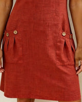 Kaitlin | Breezy Cotton-Linen Dress