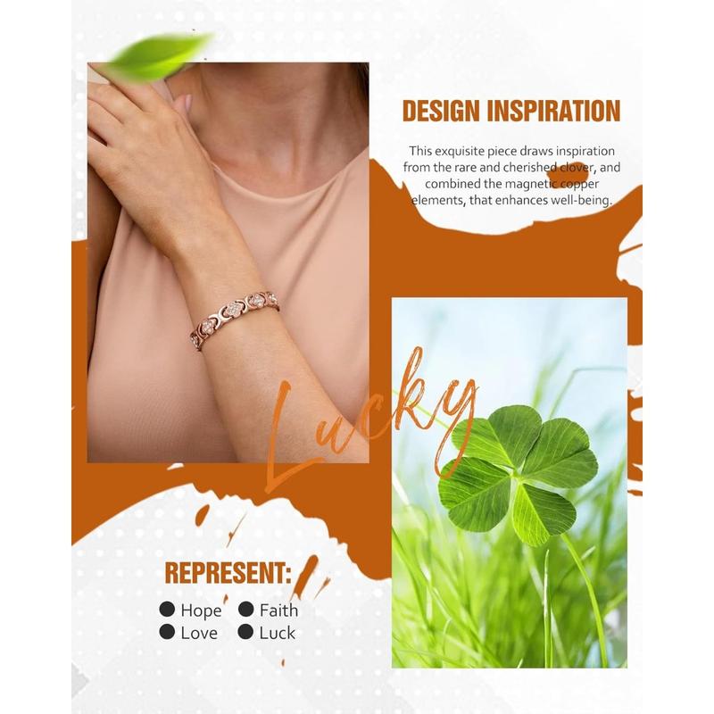 Quinn | Magnetic Copper Bangle