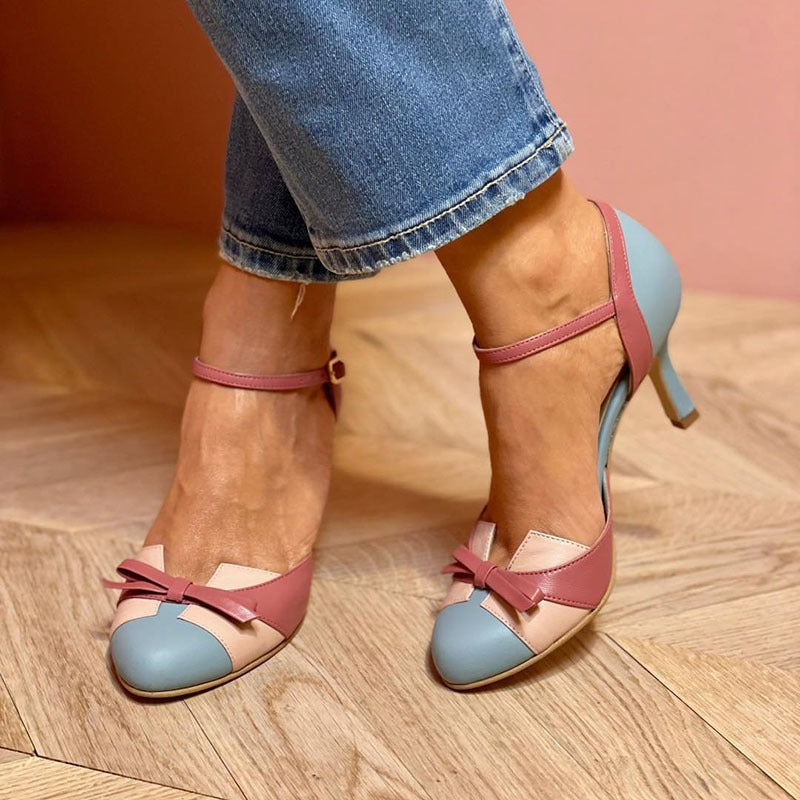 Kizzie | Comfort Block Heels