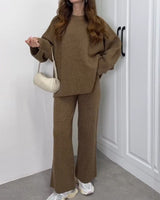 Camille | Cozy Crewneck Two-Piece Set
