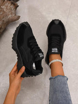 Valentina | Thick-Sole Leather Everyday Sneakers