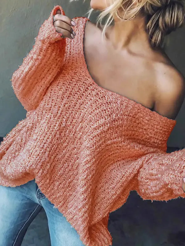 Celeste | Drop Shoulder Cozy Long Sleeve Sweater