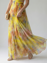 Huxley | Sleeveless Wrap Maxi Dress