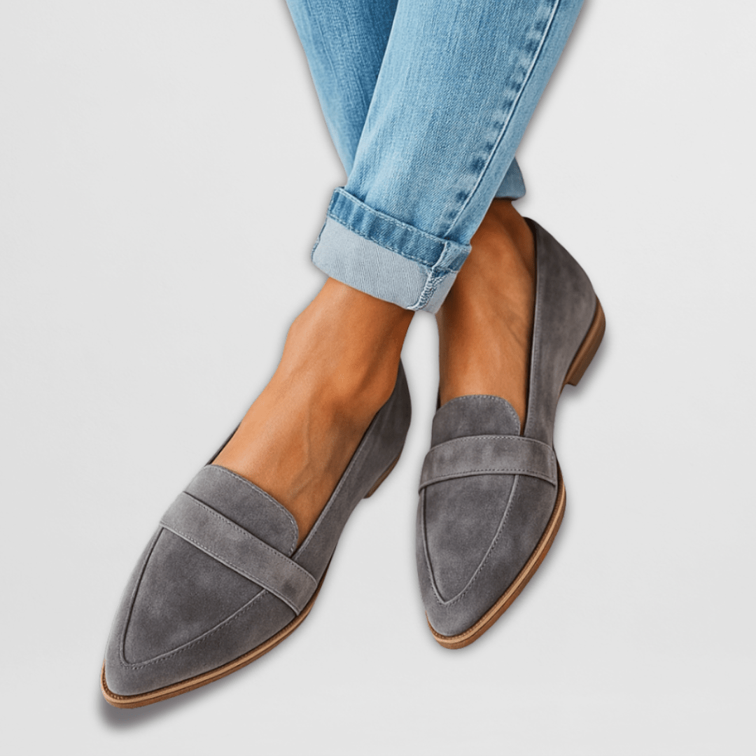 Agnes | Soft Suede Orthopedic Slippers