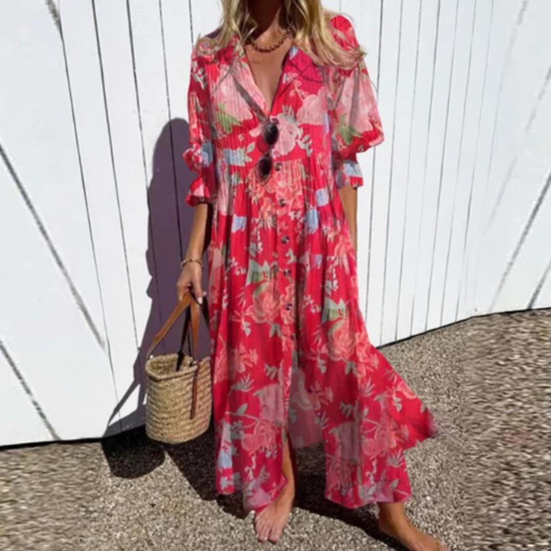 Umbriel | Floral Maxi Dress
