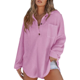 Céleste | Lightweight Button V-Neck Tunic