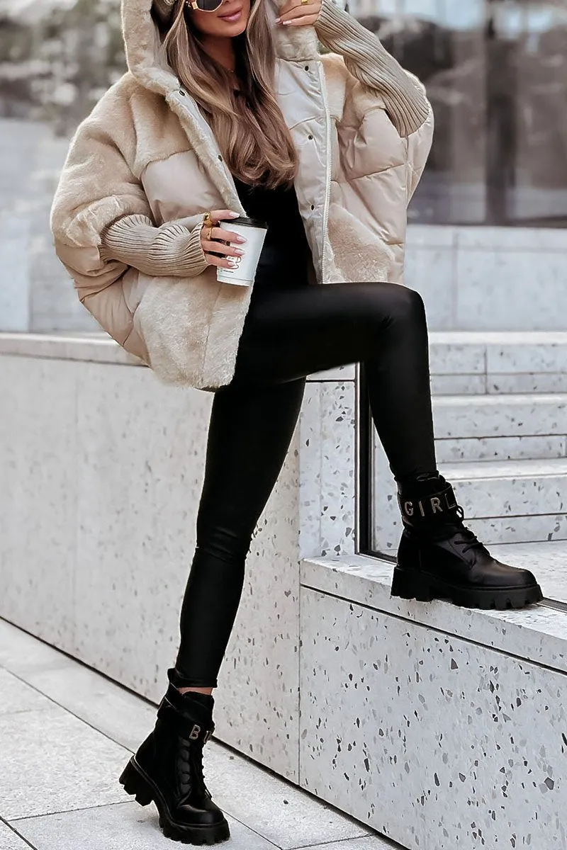 Vivienne | Plush Hooded Comfort Jacket