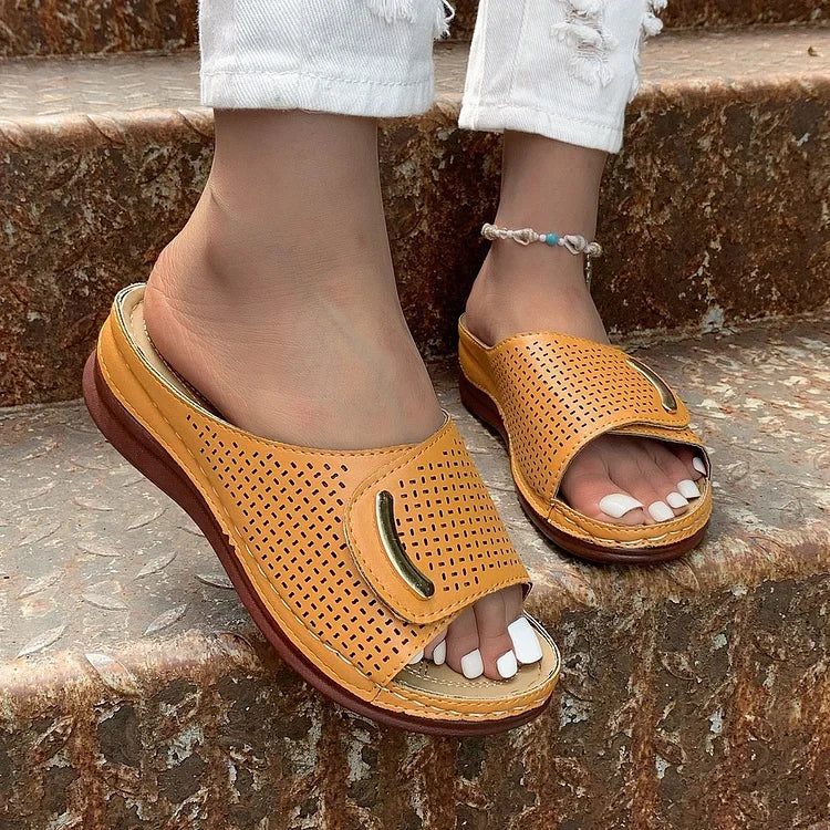 Wendy | Classic Urban Wedge Sandals