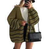 Veronika | Oversized Lantern Sleeve Knit Cardigan