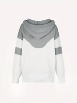 Céleste | Dual-Tone Cosy Relaxed Hoodie