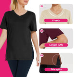 Nicolette | Relaxed V-Neck Tee Trio